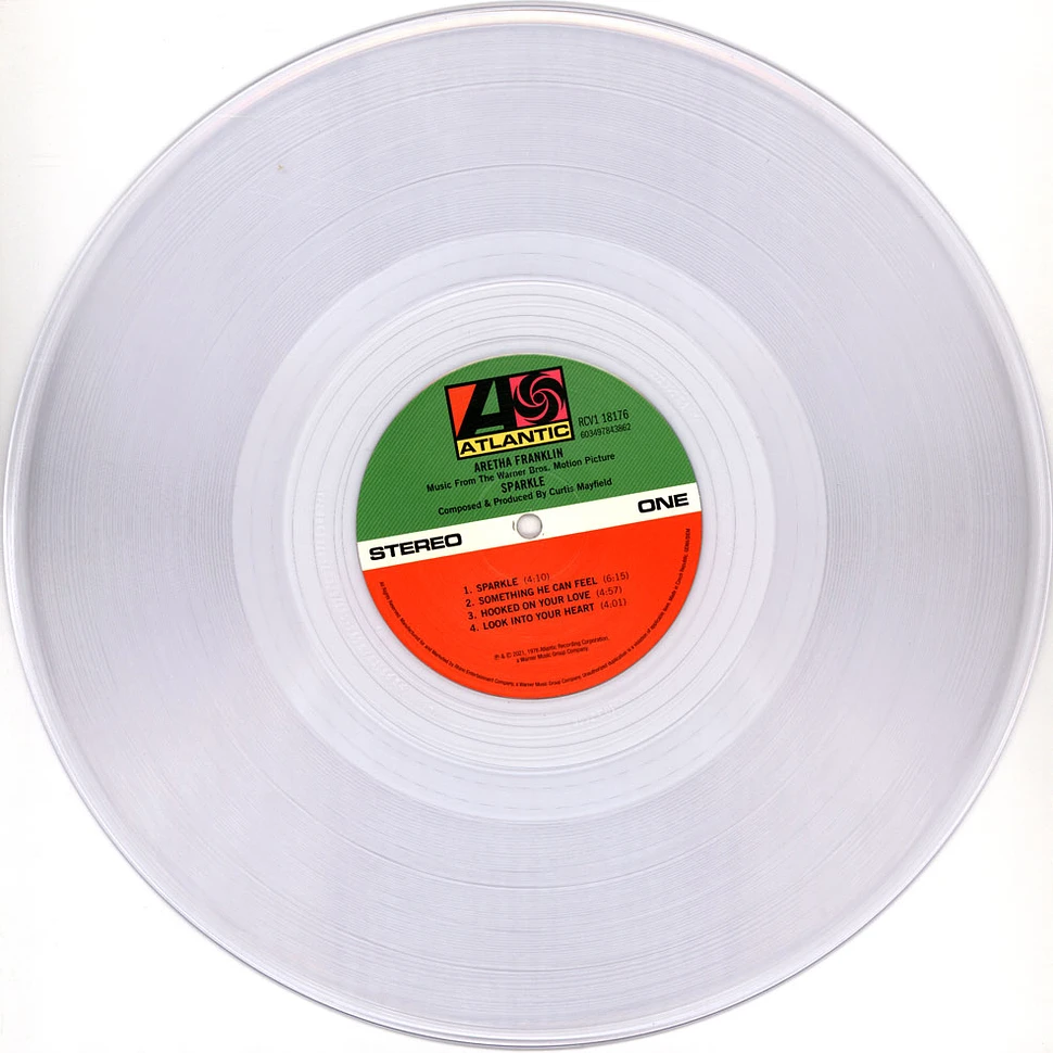 Aretha Franklin - OST Sparkle Clear Vinyl Edition