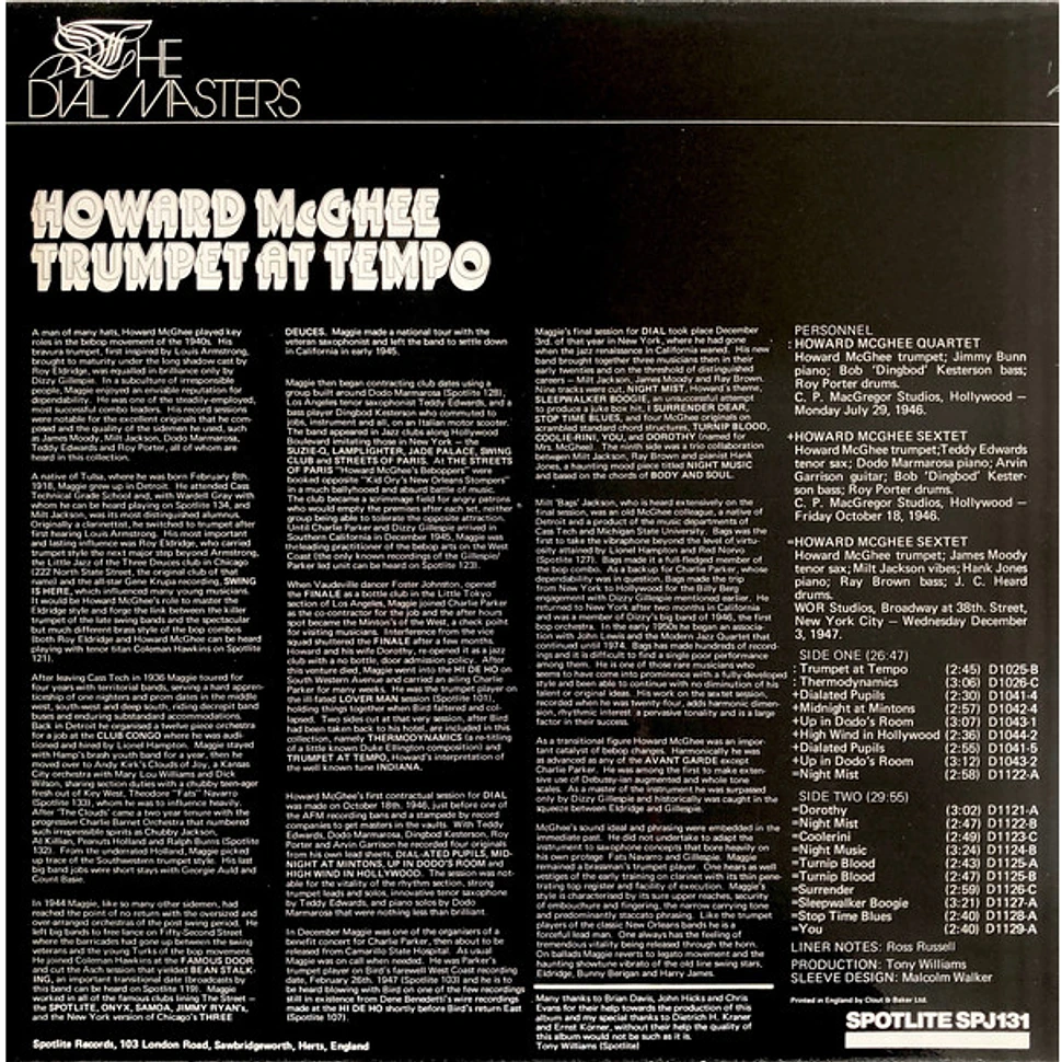 Howard McGhee - Trumpet At Tempo