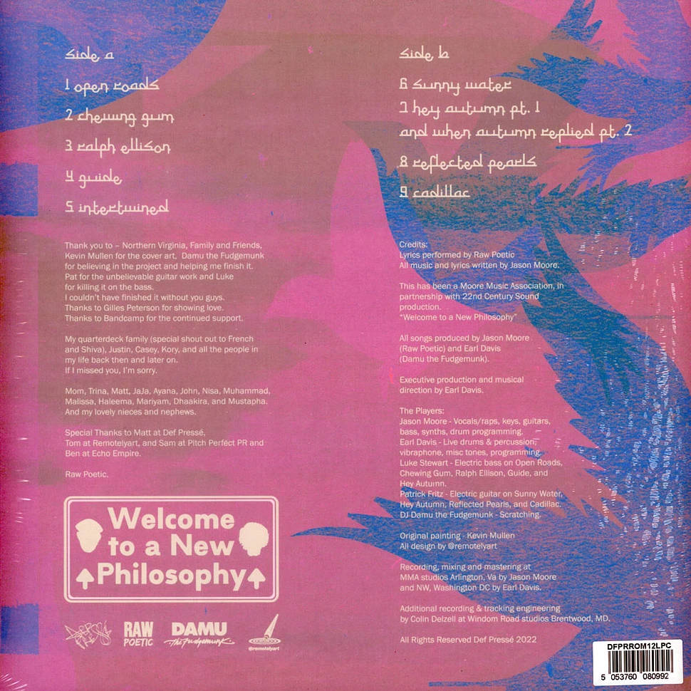 Raw Poetic & Damu The Fudgemunk - Laminated Skies Spearmint Green Vinyl Edition