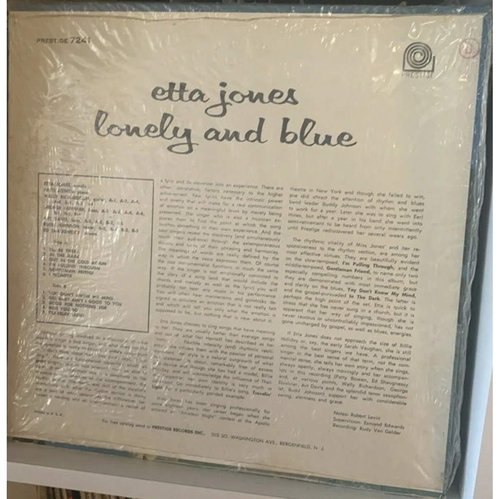 Etta Jones - Lonely And Blue