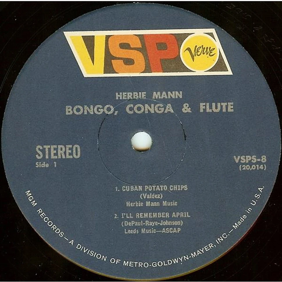 Herbie Mann - Bongo Conga & Flute