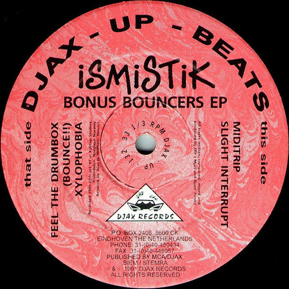 Ismistik - Bonus Bouncers EP