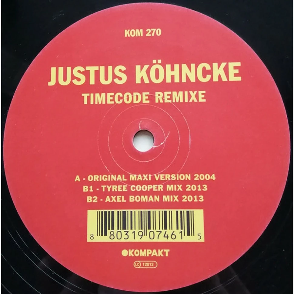 Justus Köhncke - Timecode
