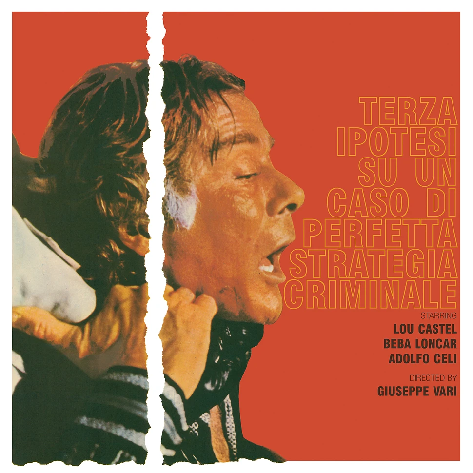 Mario Bertolazzi - OST Terza Ipotesi Su Un Caso Di Perfetta Strategia... Gold Vinyl Edition