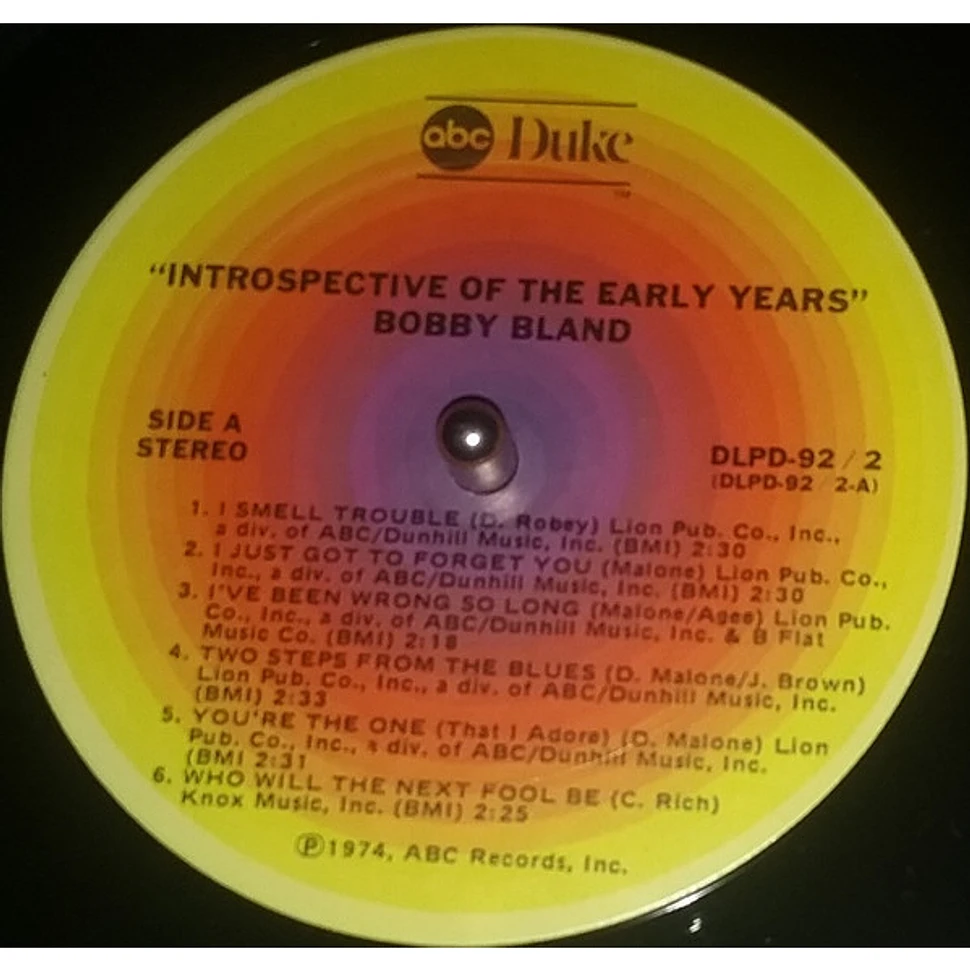 Bobby Bland - Introspective Of The Early Years
