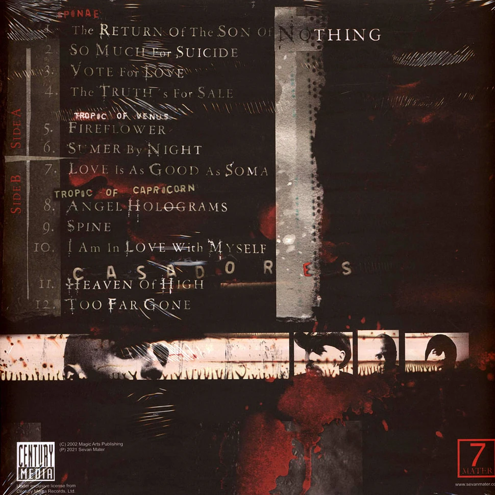 Tiamat - Judas Christ Red Vinyl Edition