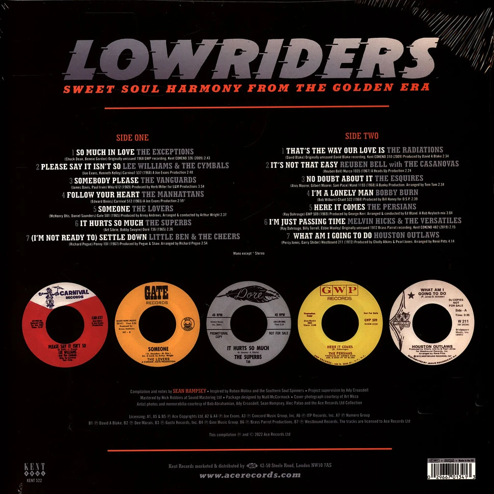 V.A. - Lowriders - Sweet Soul Harmony From The Golden Era