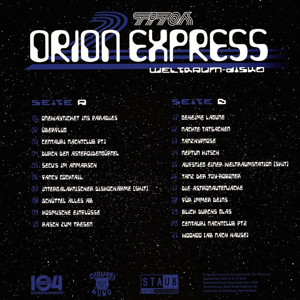 Tito Tentaculo - Titos Orion Express 2
