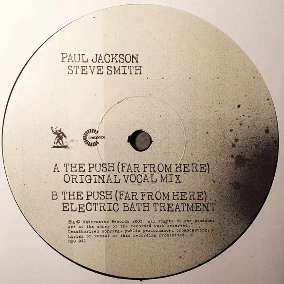 Paul Jackson & Steve Smith Feat. Richard Searle - The Push (Far From Here)