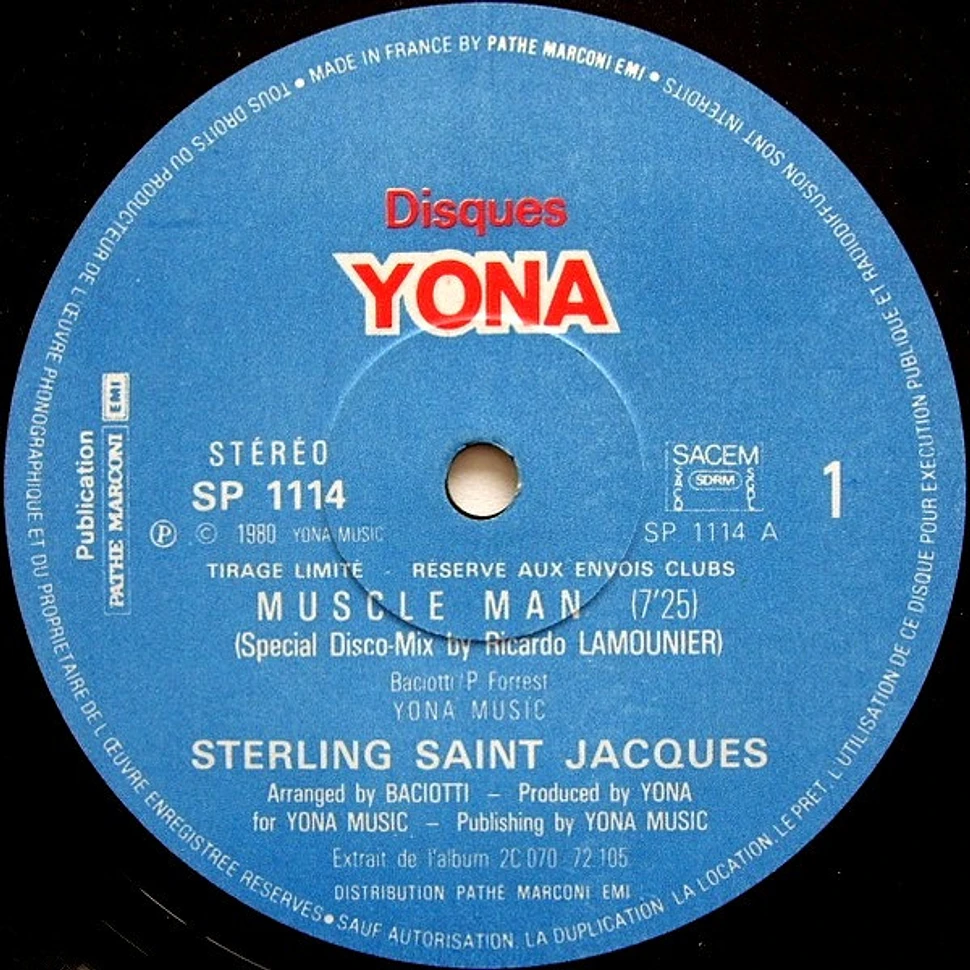 Sterling Saint Jacques - Muscle Man / I Wish You Welcome