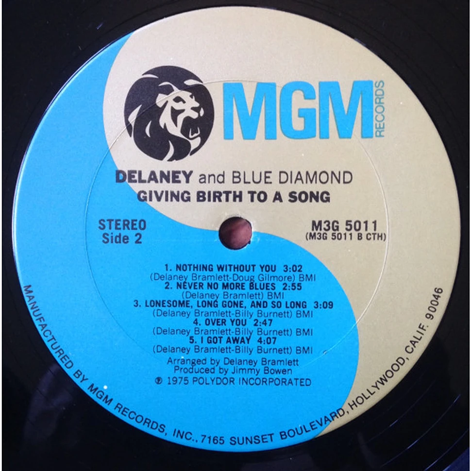 Delaney Bramlett And Blue Diamond - Giving Birth To A Song