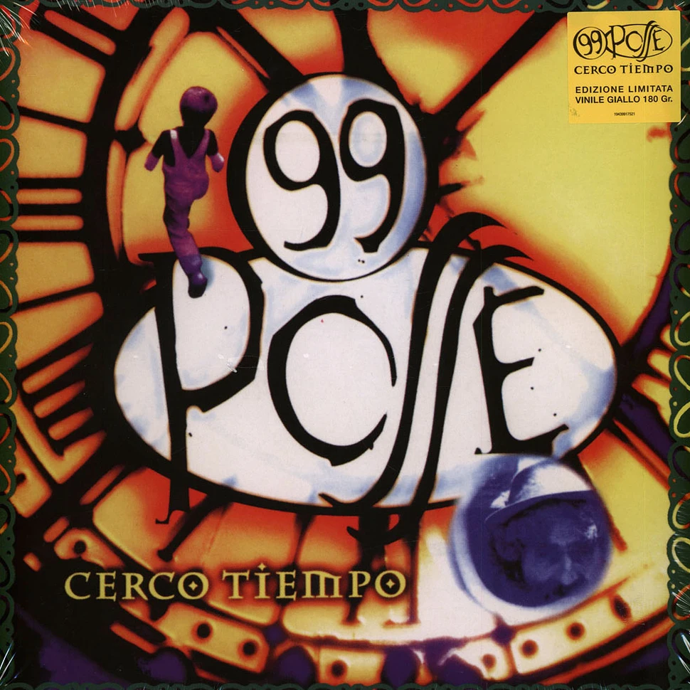 99 Posse - Cerco Tiempo Yellow Vinyl Edition
