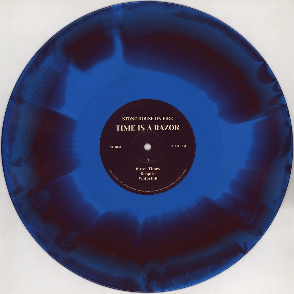 Stone House On Fire - Time Is A Razor Red/Blue Vinyl Edition