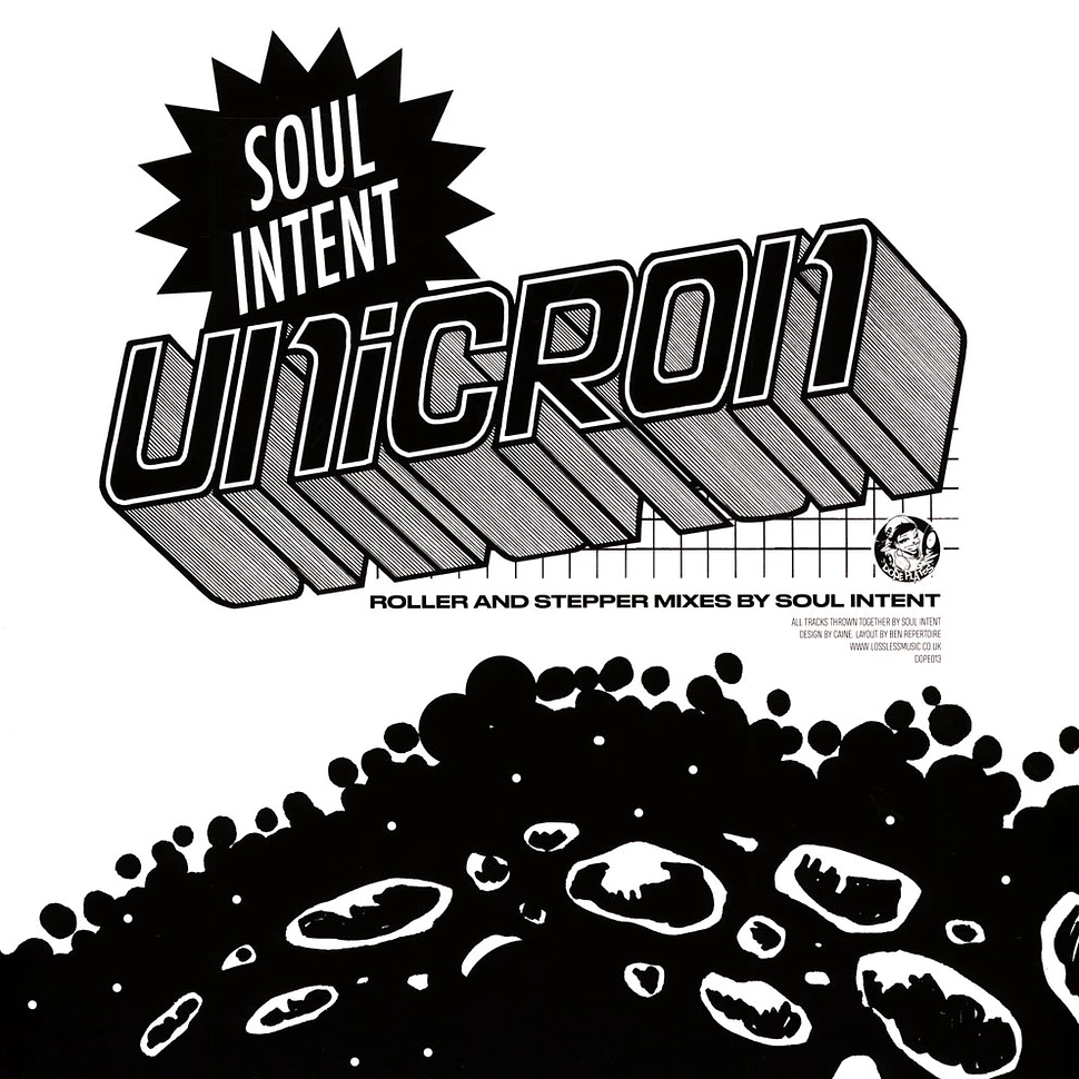 Soul Intent - Unicron Dark Grey Marbled Vinyl Edition