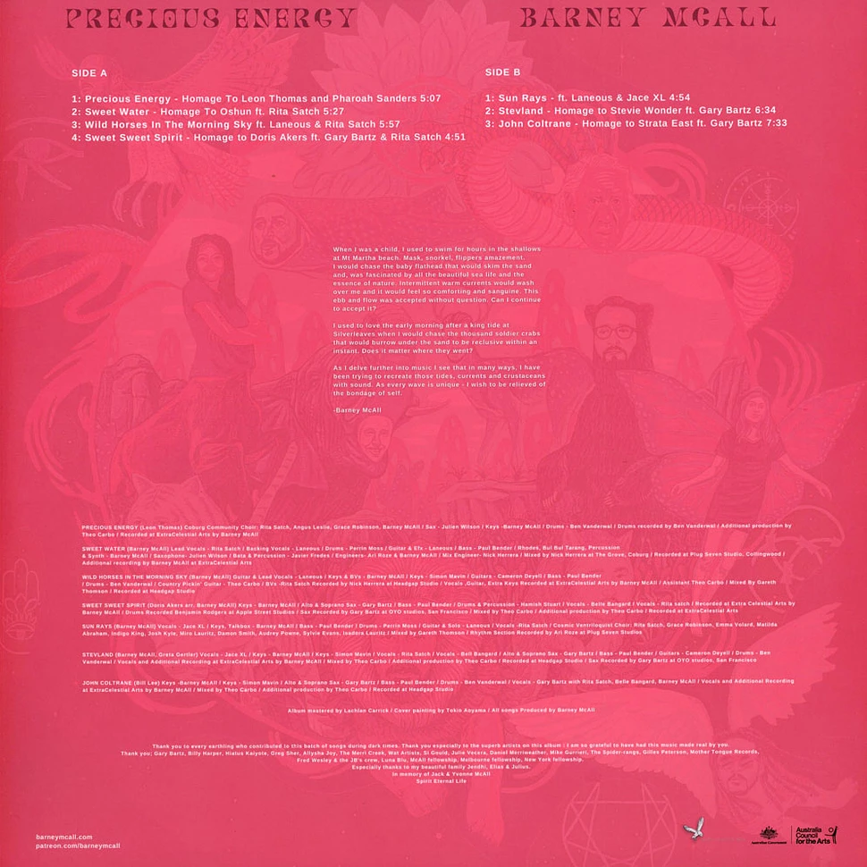 Barney Mcall - Precious Energy Feat. Gary Bartz