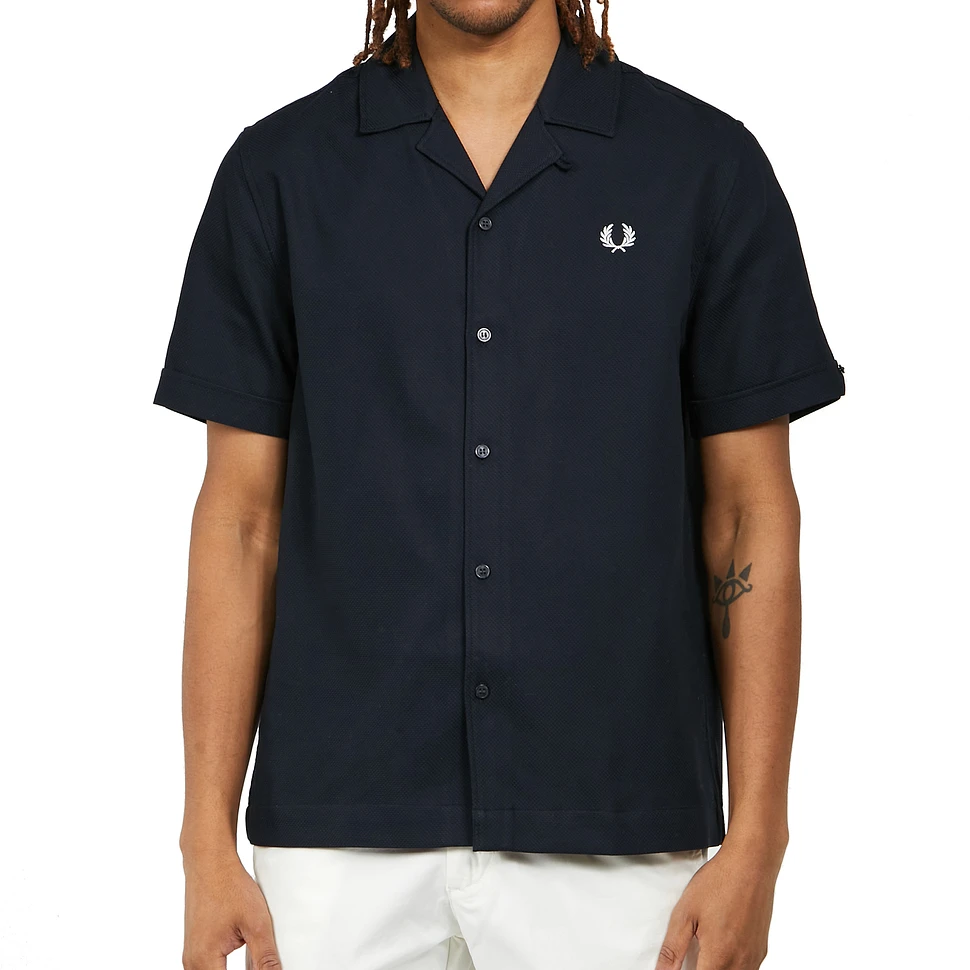 Fred Perry - Pique Texture Revere Shirt