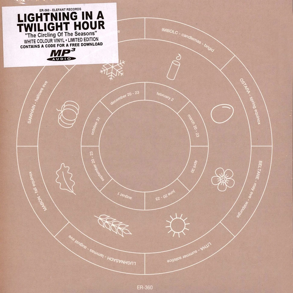 Lightning In A Twilight Hour - The Circling Of The Seasons White Vinyl Edition