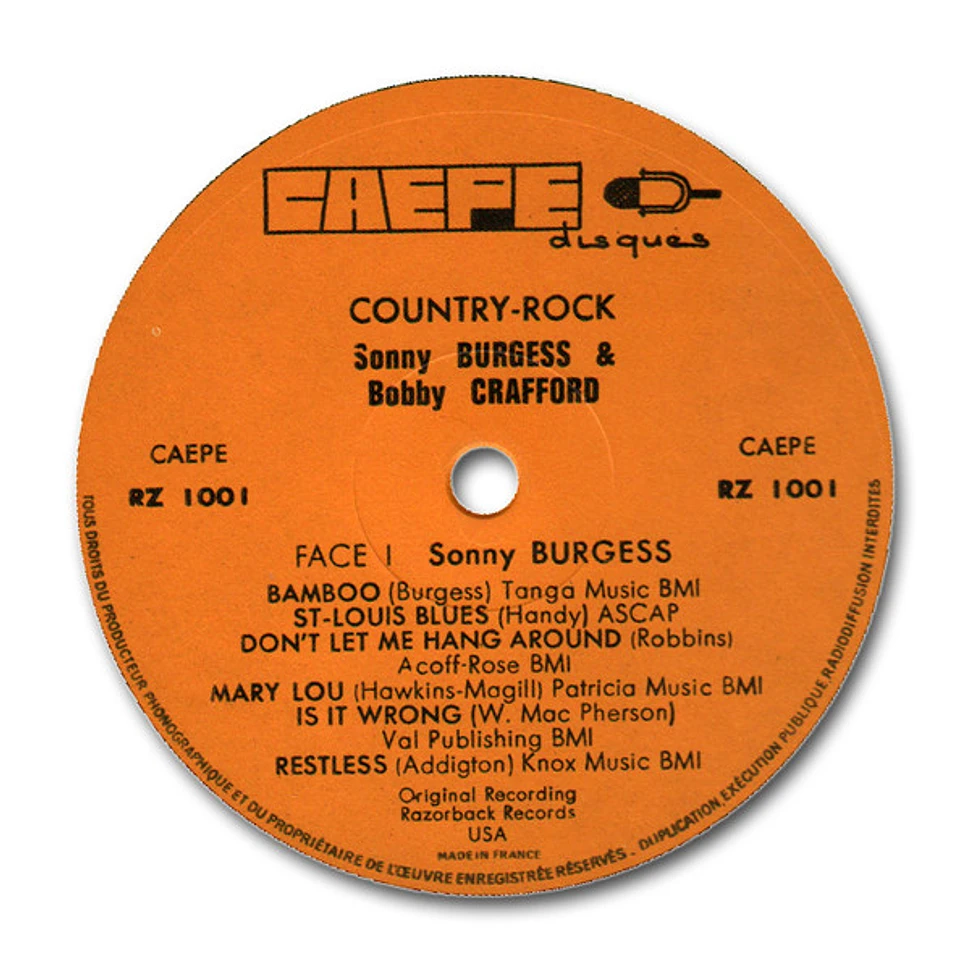 Sonny Burgess, Bobby Crafford - Country Rock With
