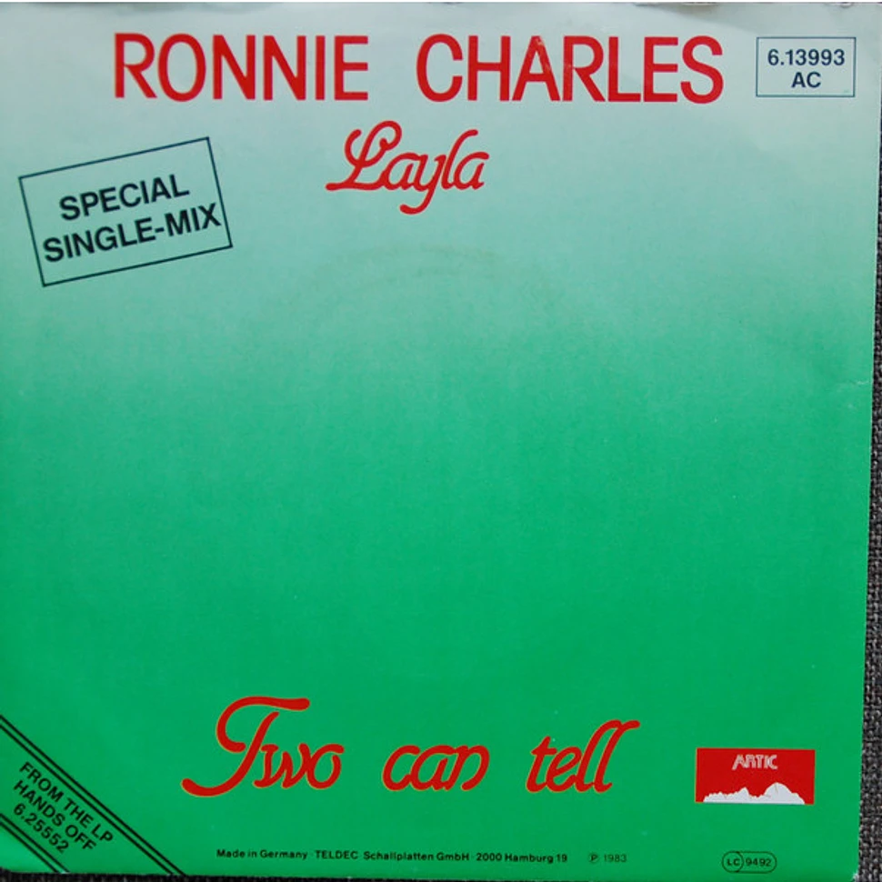 Ronnie Charles - Layla (Special Single-Mix)