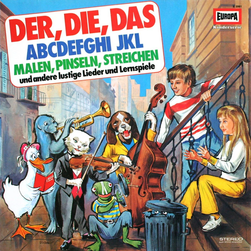 Unknown Artist - Der, Die, Das Und Andere Lustige Lieder Und Lernspiele
