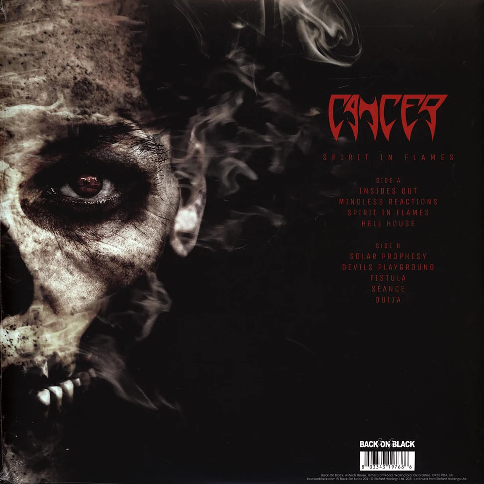 Cancer - Spirit In Flames Red Vinyl Edition