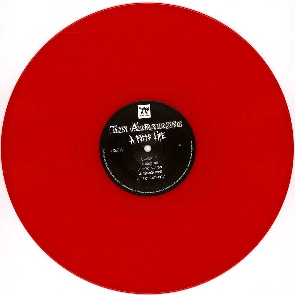 Tim Armstrong - A Poet's Life Red Vinyl Edition