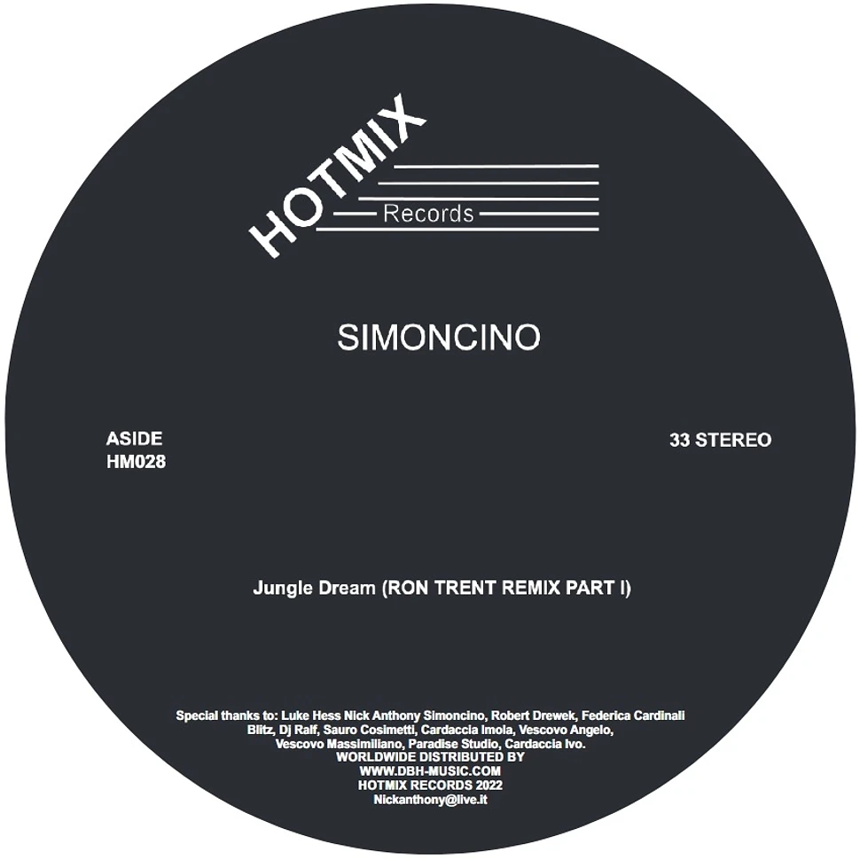 Simoncino - Nemesis Ep 2023 Repress - Vinyl 12