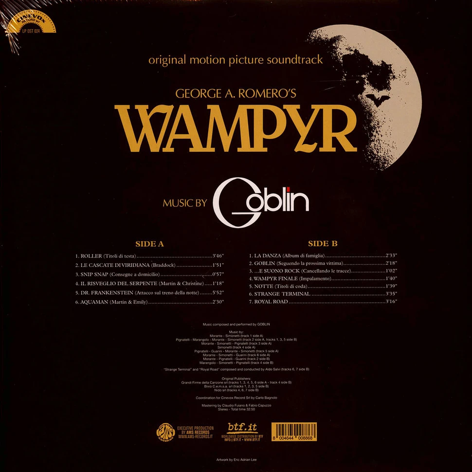 Goblin - OST Wampyr Record Store Day 2022 Red Vinyl Edition