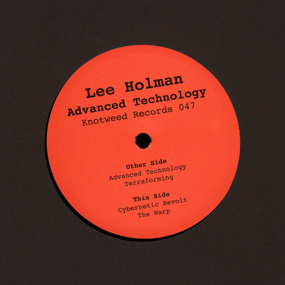 Lee Holman - Advanced Technology