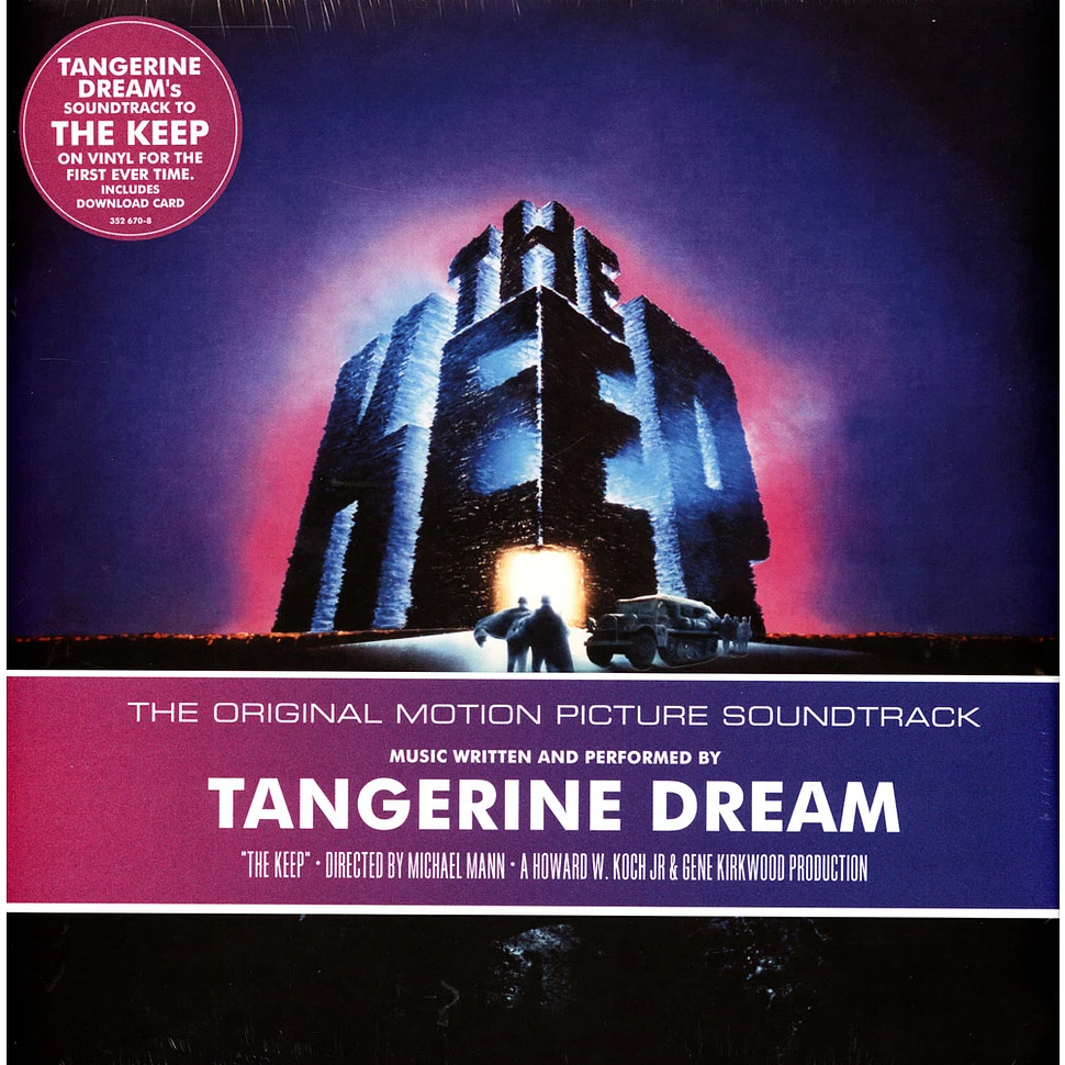 Tangerine Dream The Keep Vinyl LP 2021 EU Reissue HHV