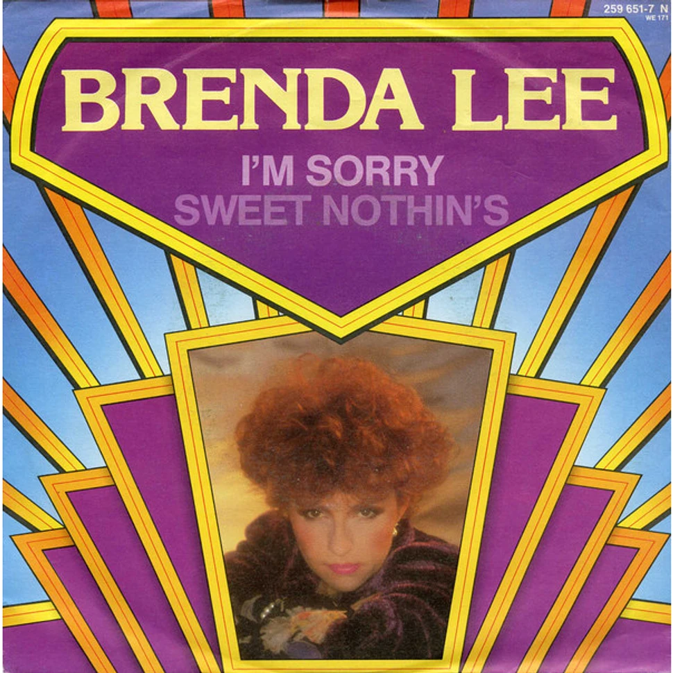 Brenda Lee - I'm Sorry / Sweet Nothin's - Vinyl 7
