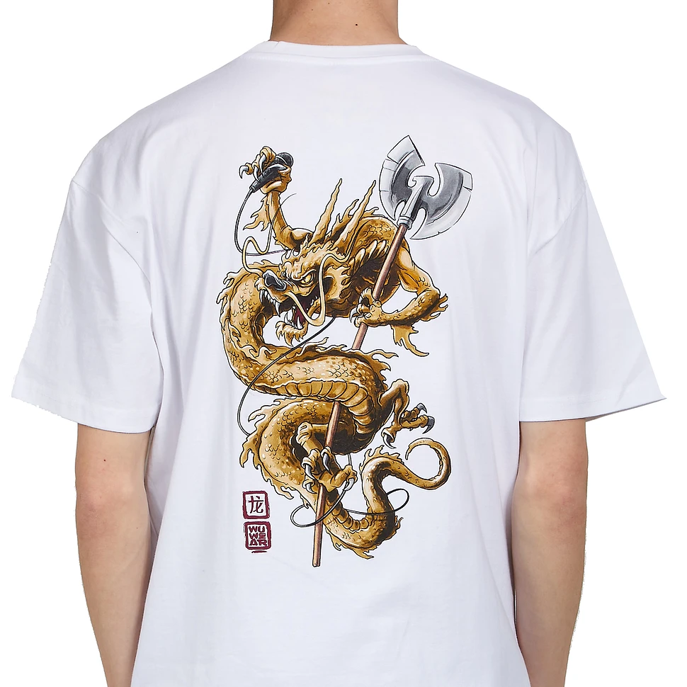 Wu-Tang Shaolin Dragon Art White MLB Jersey