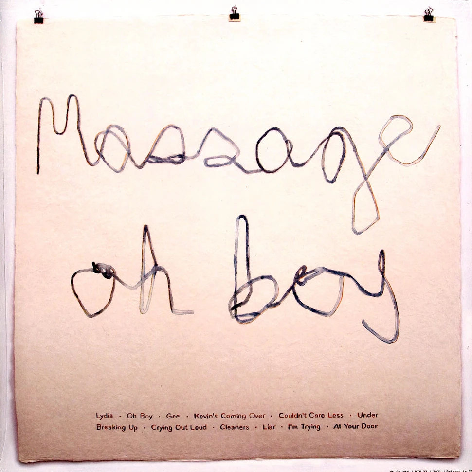 Massage - Oh Boy