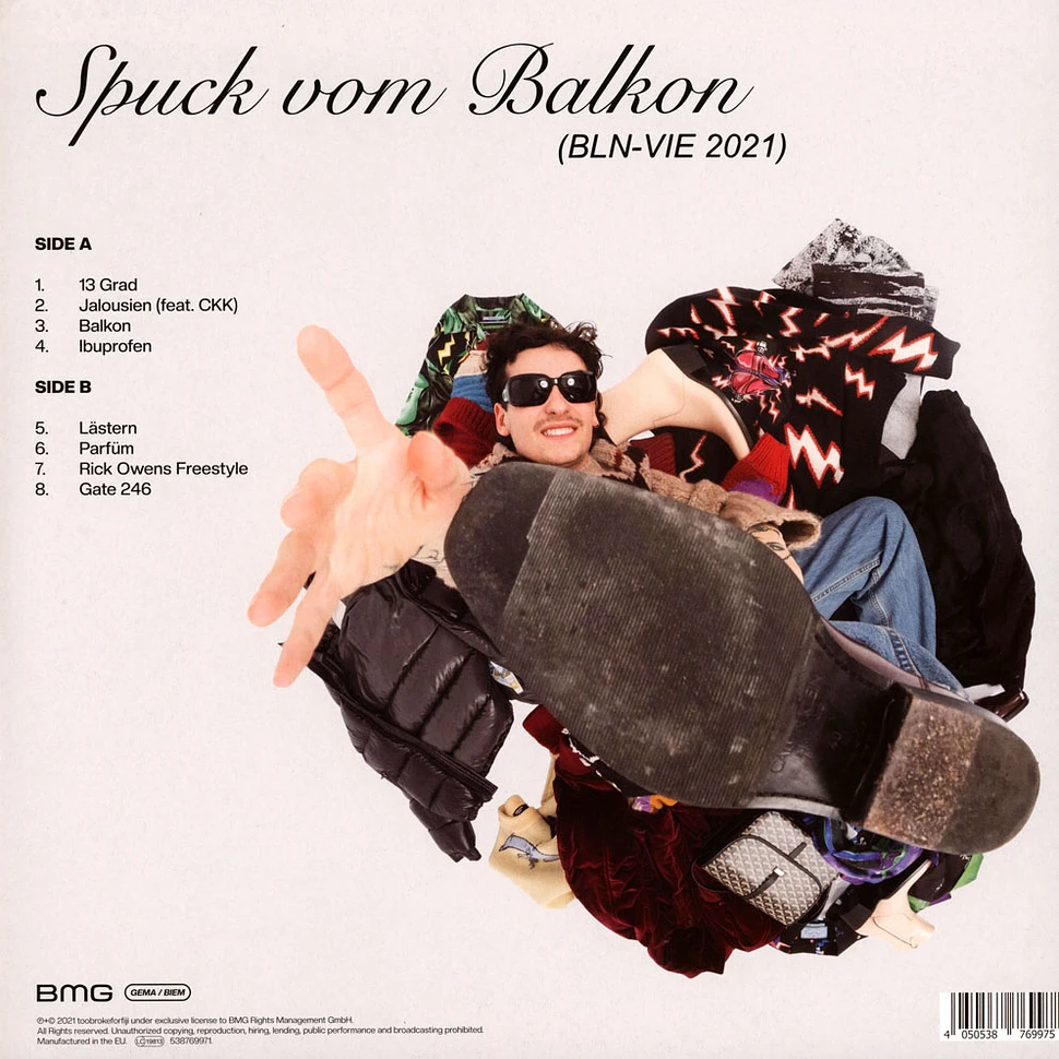 Toobrokeforfiji - Spuck Vom Balkon (Bln-Vie 2021)