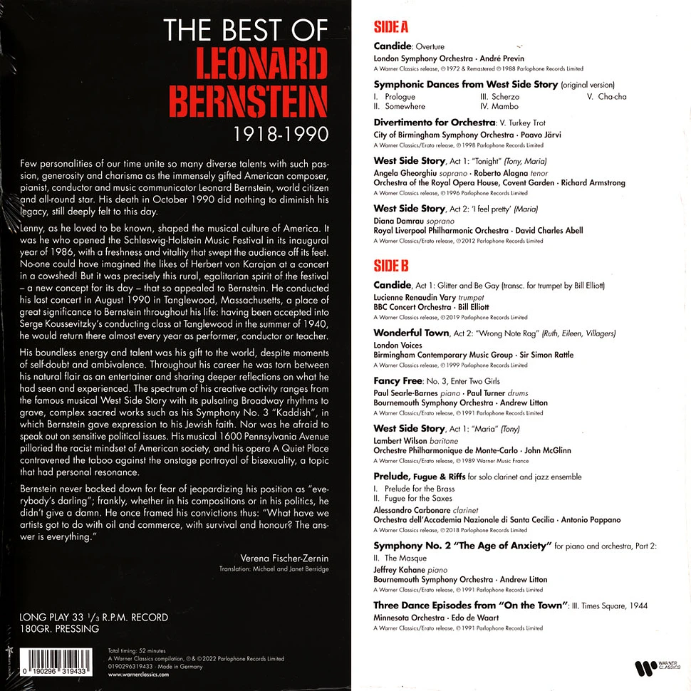 Damrau / Renaudin / Rattle / Previn / Gheorghiu / + - Lenny:The Best Of Bernstein