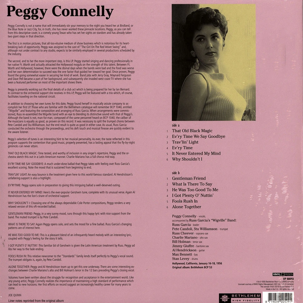Peggy Connelly - That Old Black Magic