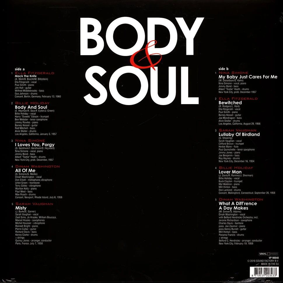 V.A. - Body & Soul Legendary Ladies Of Jazz