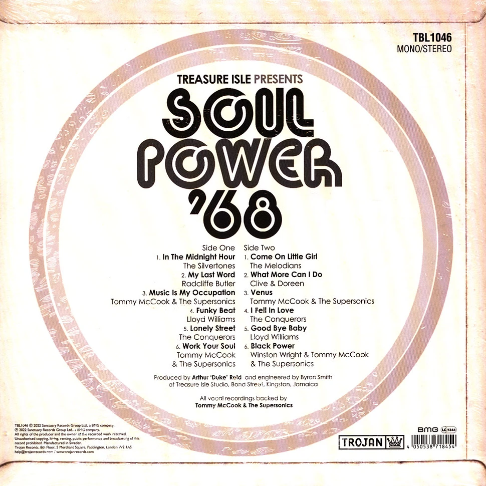 V.A. - Soul Power '68 Record Store Day 2022 Purple Vinyl Edition