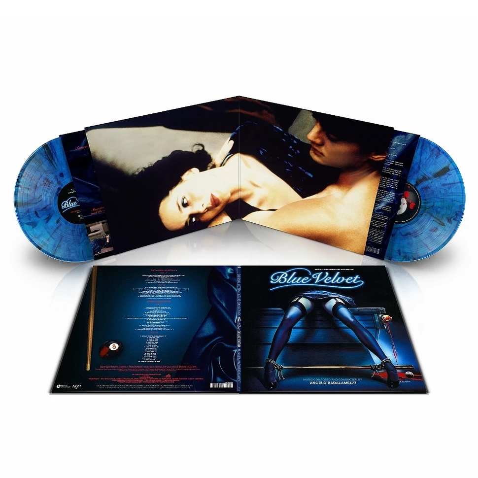 Angelo Badalamenti - OST Blue Velvet Deluxe Record Store Day 2022 Marbled Blue Vinyl Edition