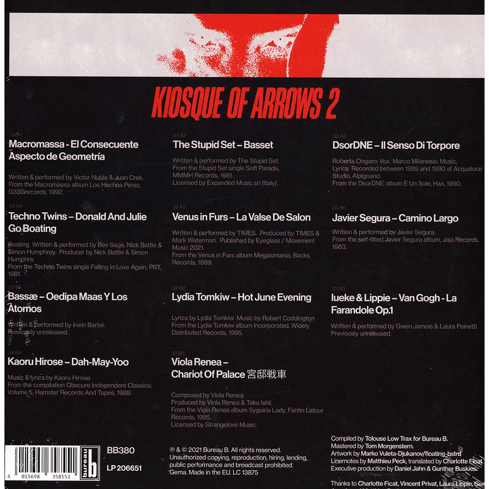 V.A. - Kiosque Of Arrows 2 (Compiled By Tolouse Low Trax)