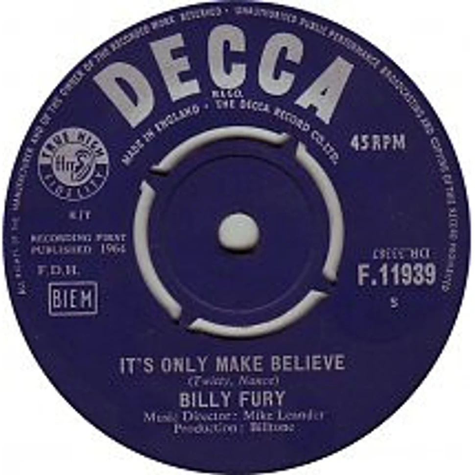Billy Fury - It's Only Make Believe