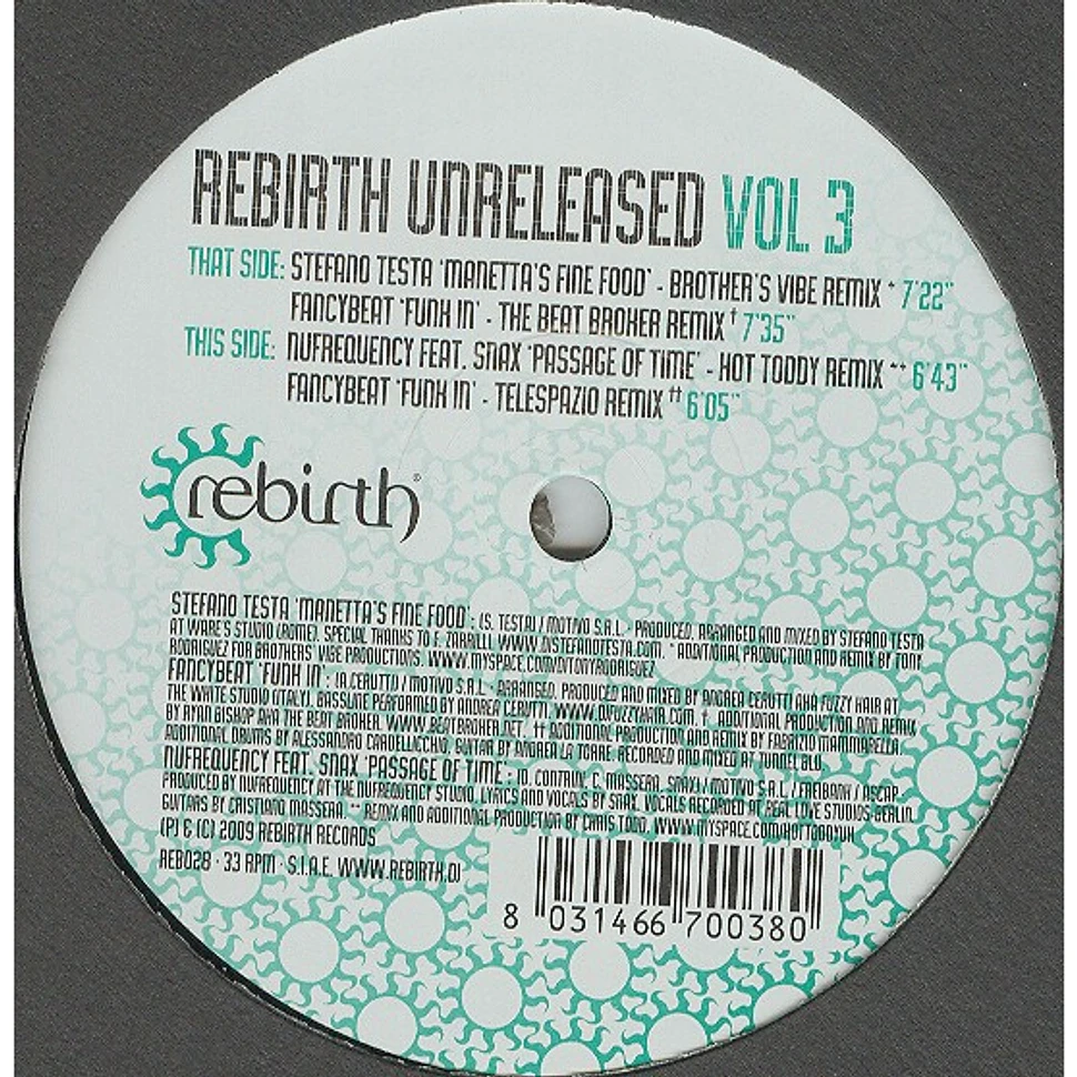 V.A. - Rebirth Unreleased Vol. 3