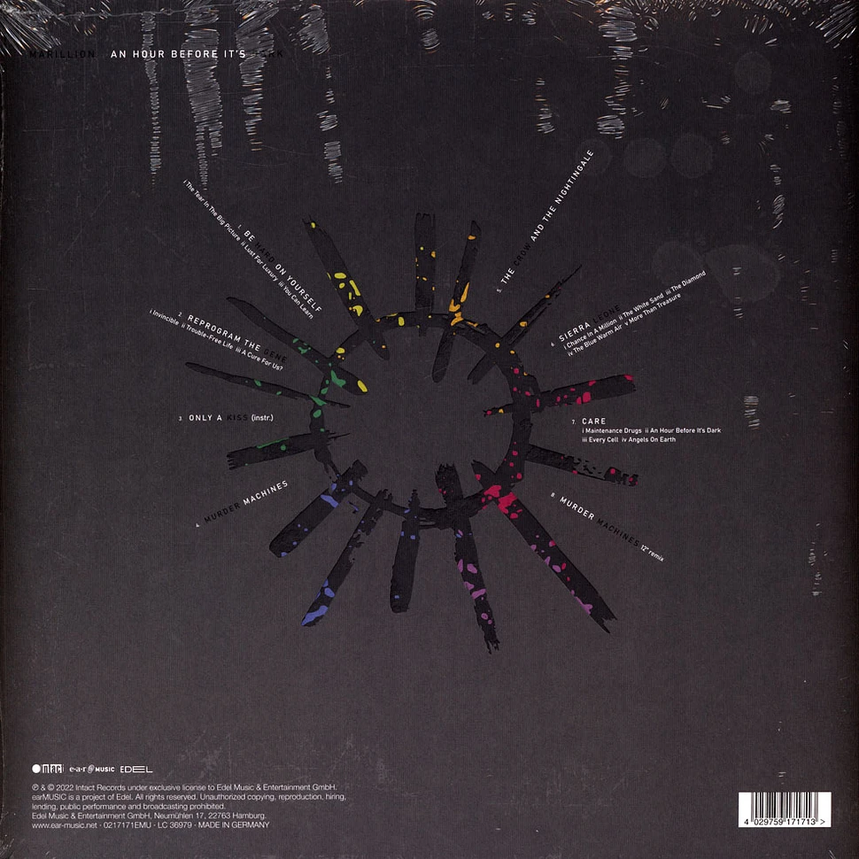 Marillion - An Hour Before It's Dark Black Vinyl Edition
