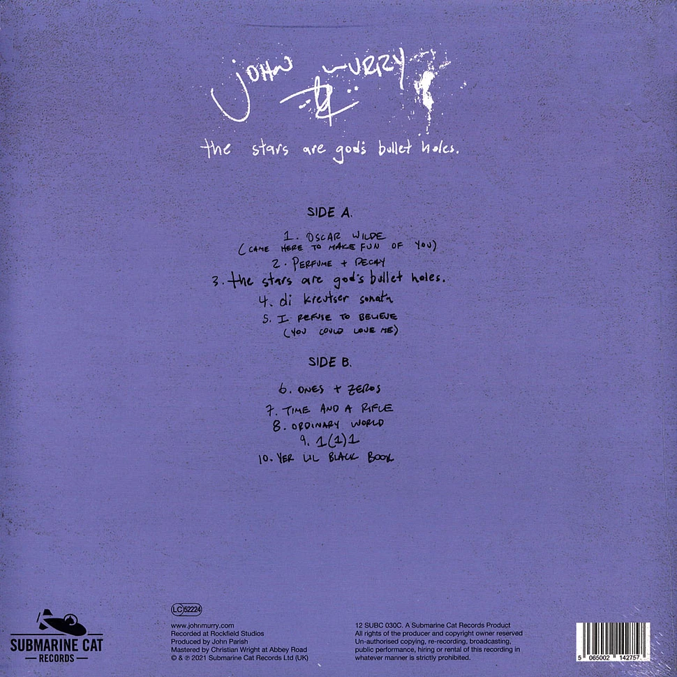 John Murry - The Stars Are God's Bullet Holes Clear Vinyl Edition