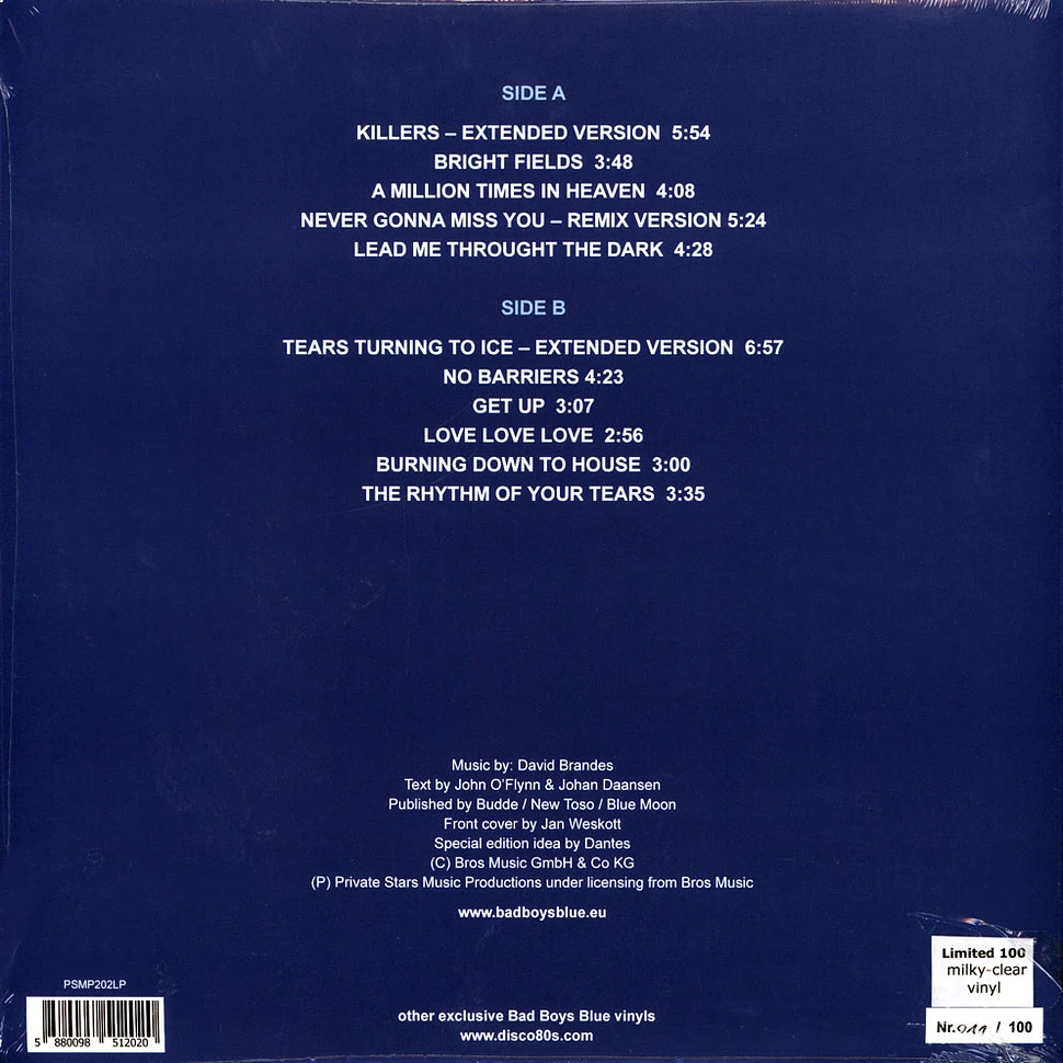 Bad Boys Blue - Tears Turning To Ice Milkyclear Vinyl Edition