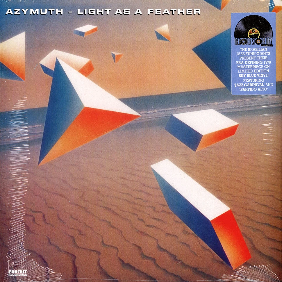 Azymuth - Light As A Feather Record Store Day 2022 Sky Blue Vinyl Edition