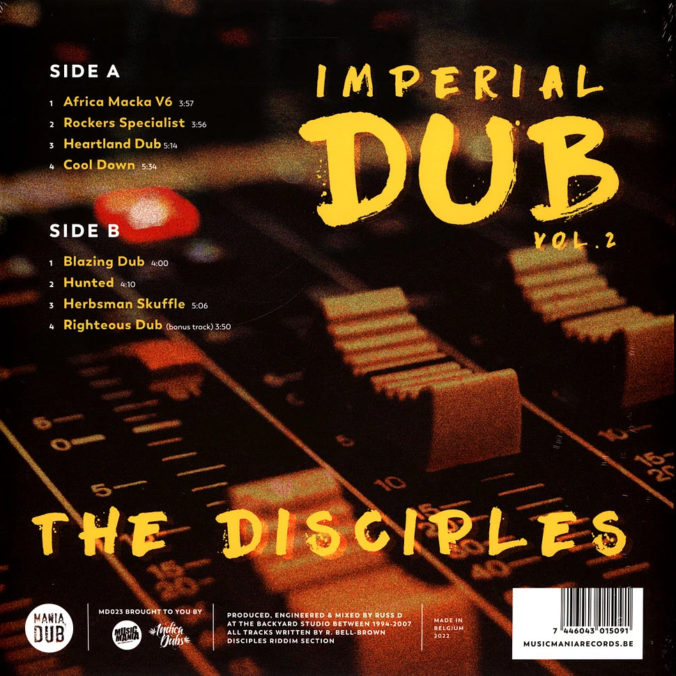 The Disciples - Imperial Dub Volume 2 Record Store Day 2022 Vinyl Edition