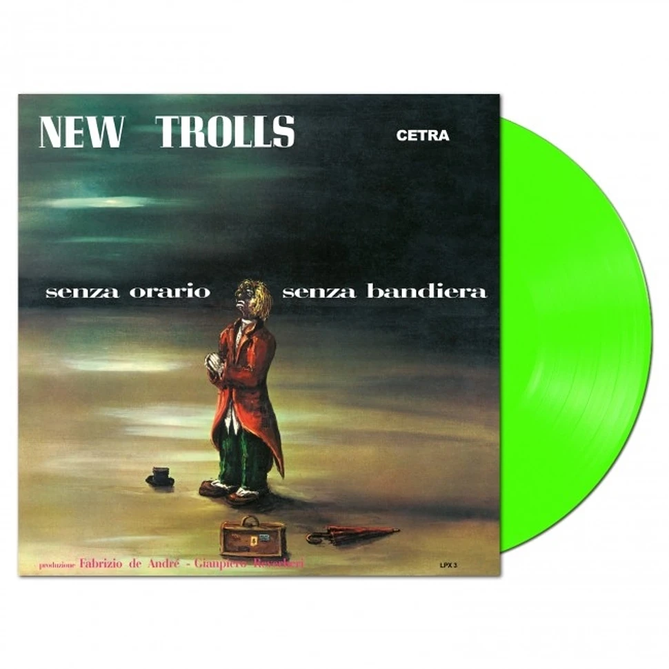 New Trolls - Senza Orario Senza Bandiera Clear Green Vinyl Edition