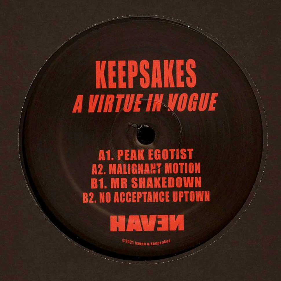 Keepsakes - A Virtue In Vogue
