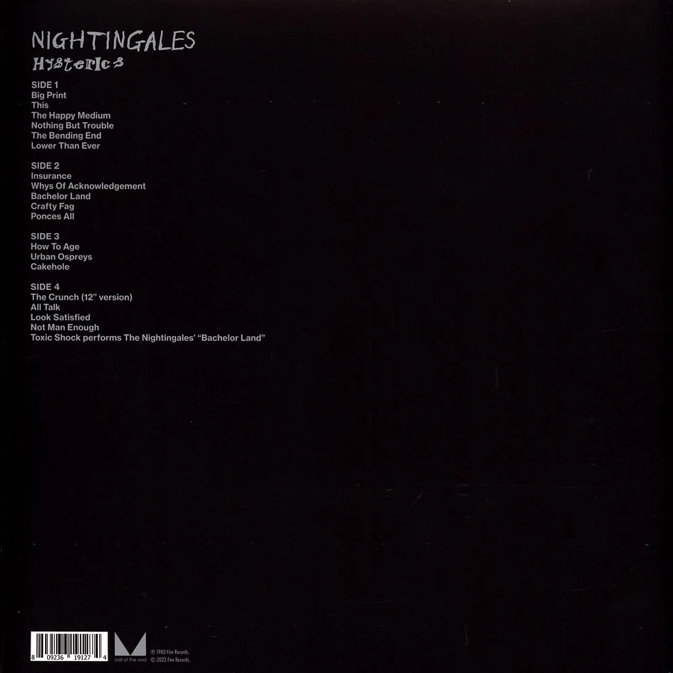 The Nightingales - Hysteric Record Store Day 2022 Vinyl Edition
